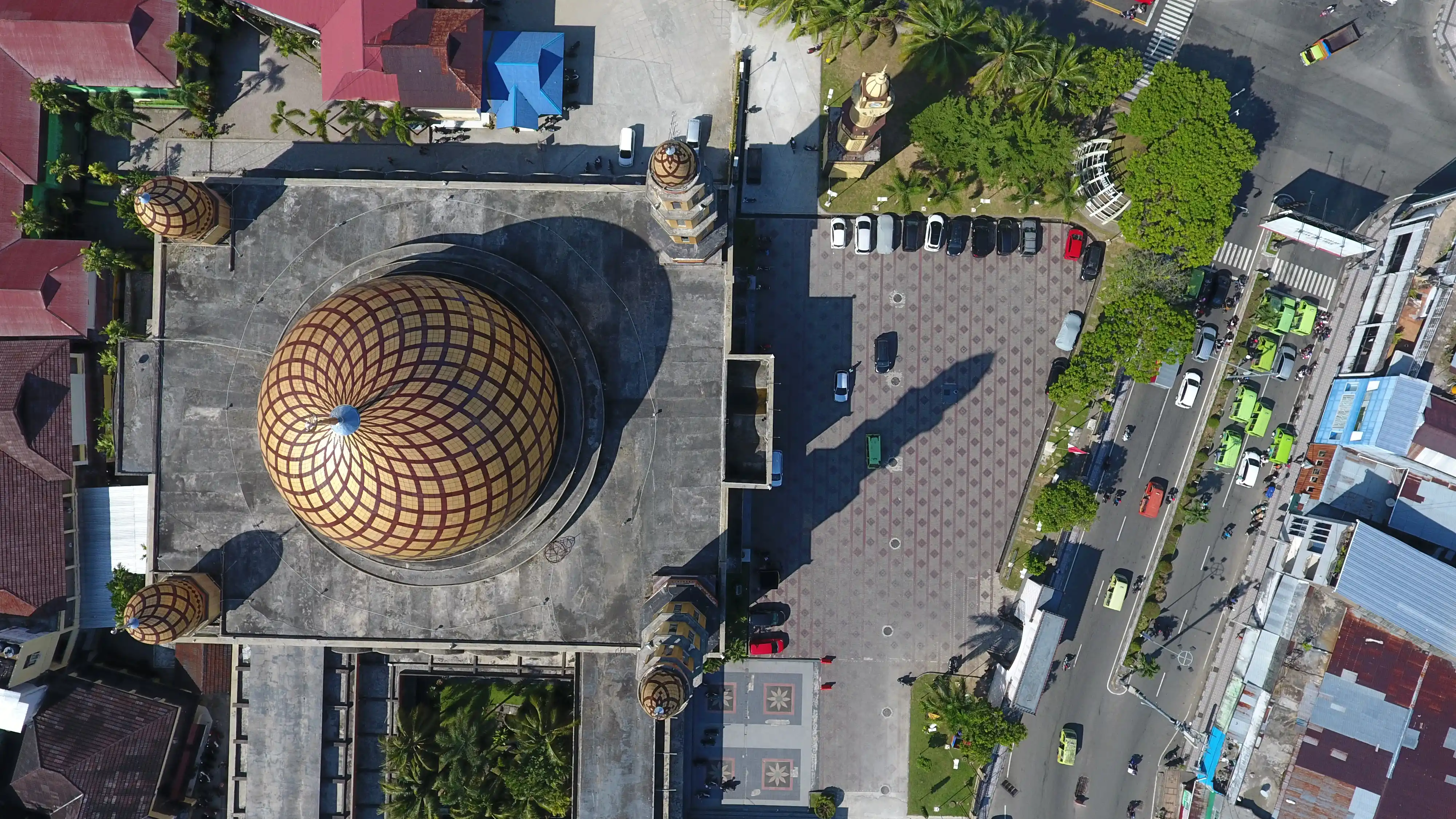 Area sekitar Masjid Raya Al-Fatah Ambon
